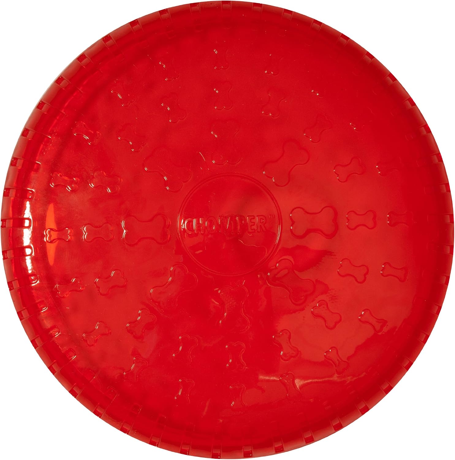 Chomper Tail Waggers Frisbee for Dogs, Large