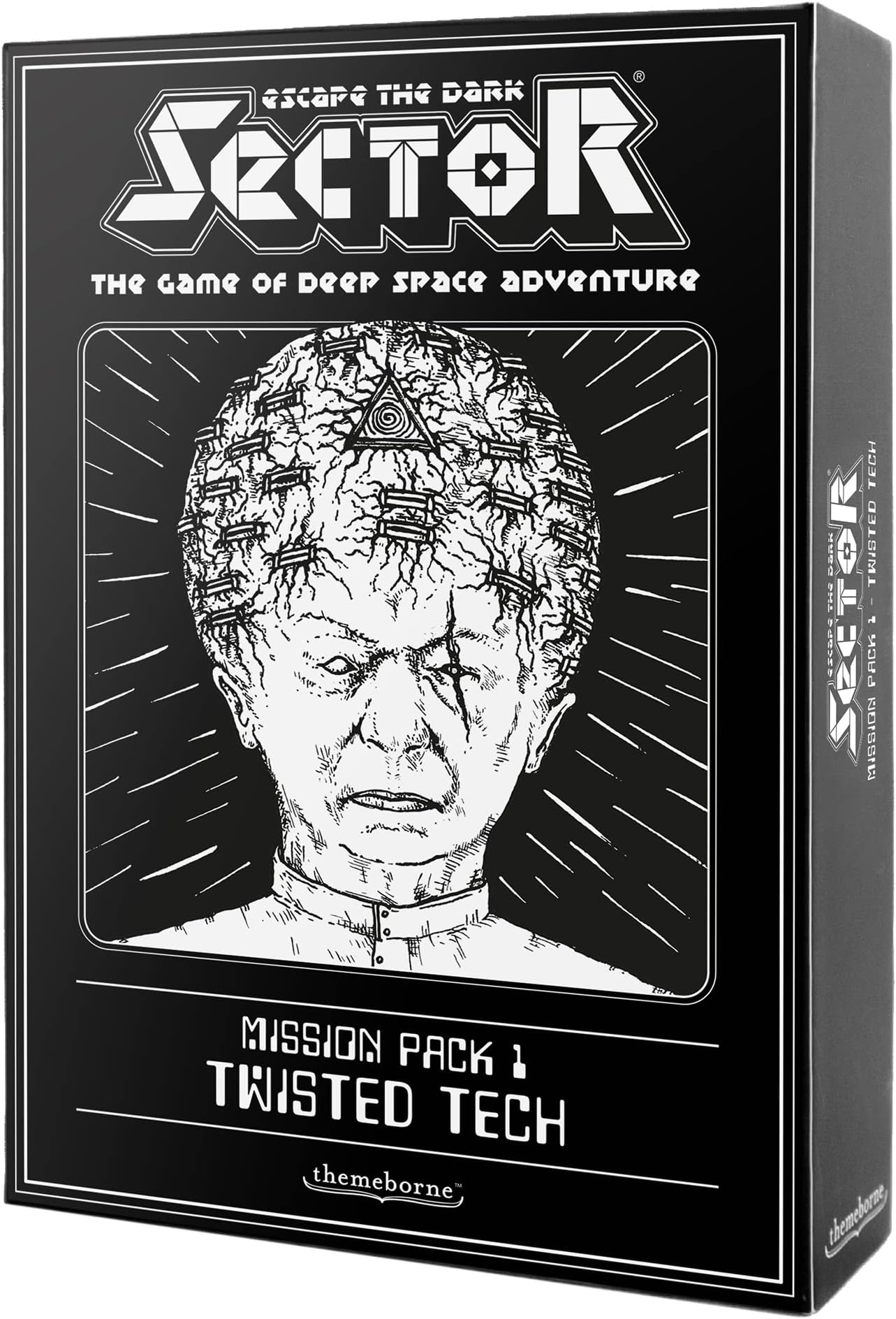 Themeborne | Mission Pack 1: Twisted Tech: Escape the Dark Sector: Exp. | Board Game | Ages 14+ | 1-4 Players | 45 Minutes Playing Time, Multicolor, (THETBL121)