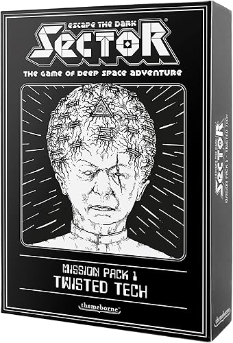 Juego de mesa Escape The Dark Sector Twisted Tech Mission Pack 1 - Desata la tecnología siniestra. Juego cooperativo de ciencia ficción de aventura