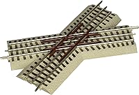 Vista 1 de Lionel FasTrack Electric O Manombre, tren cruzado de 45 grados