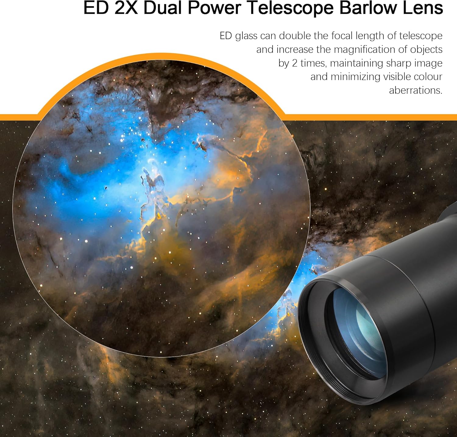 Astromania 2" Multiple 5-Position Filter Wheel - Bundle with - Astromania 2" Telescope Eyepiece and Filter Accessory Kit Deluxe Version