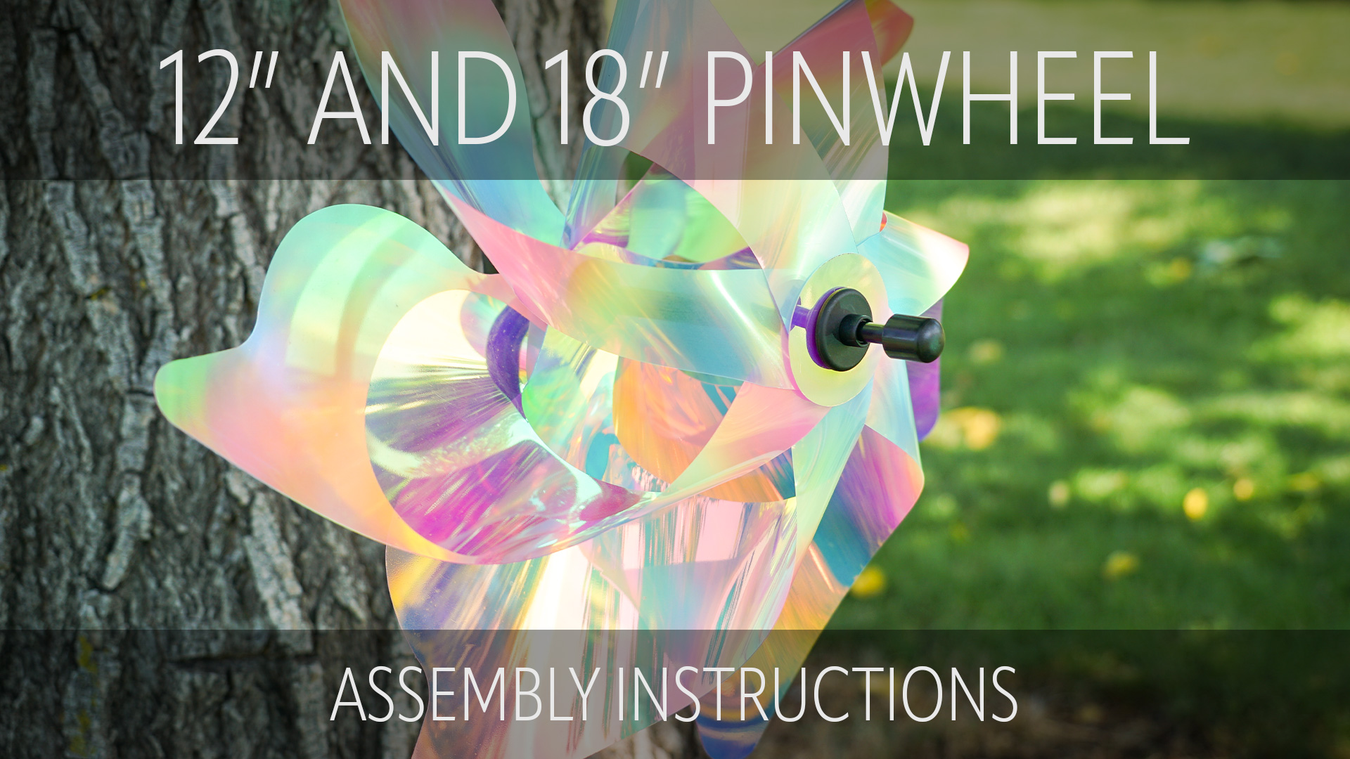 Amazon.com: In the Breeze 2624 — 18-inch Iridescent Pinwheel
