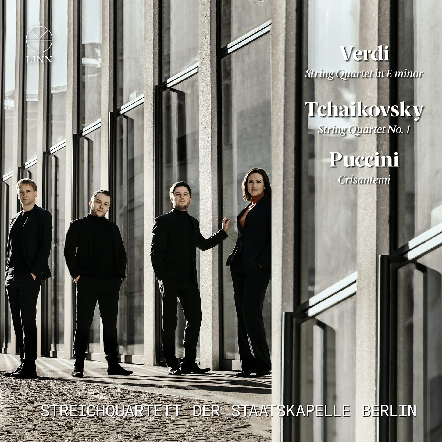 Verdi: String Quartet in E Minor - Tchaikovsky: String Quartet No. 1 - Puccini: Crisantemi