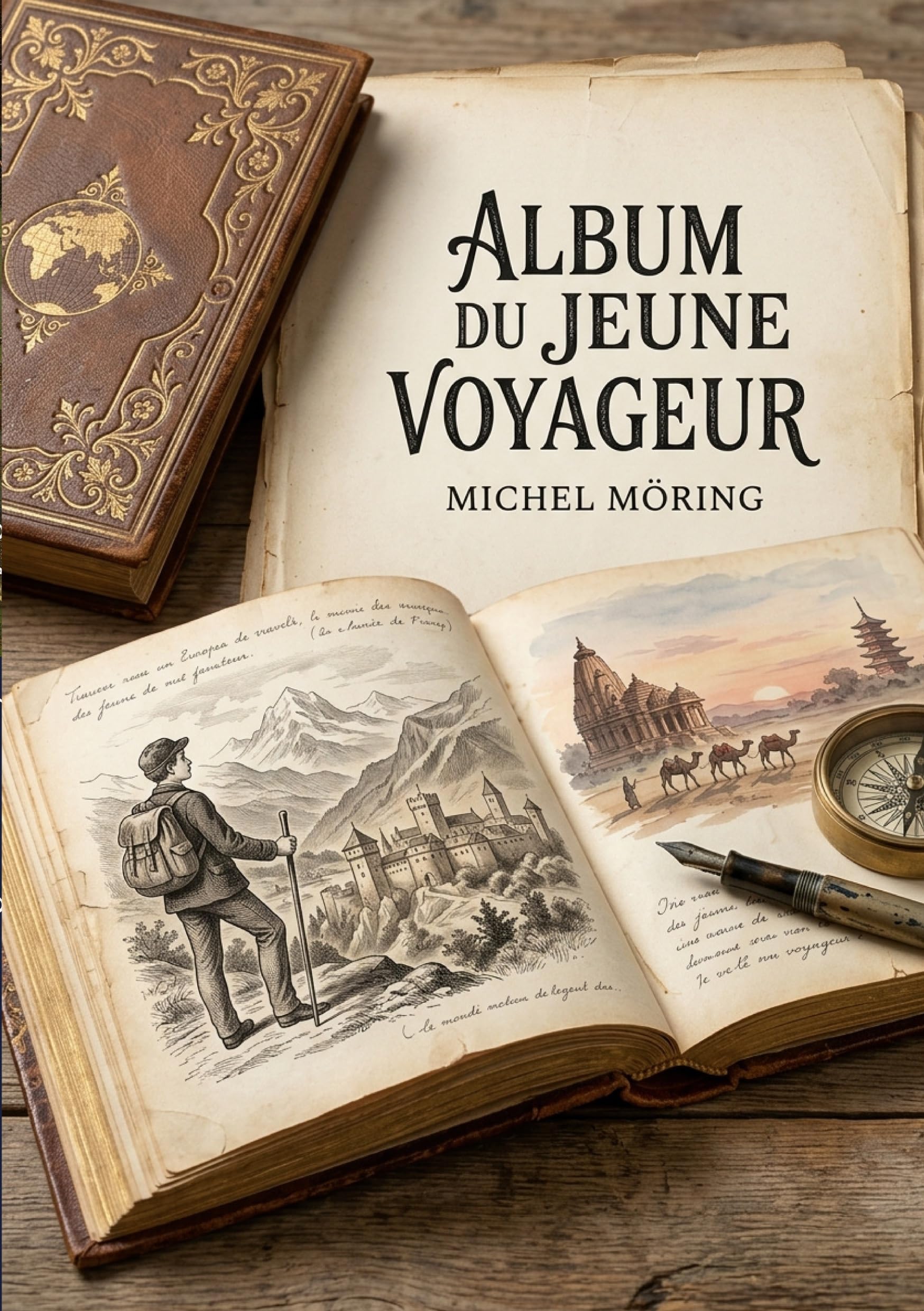 Album du jeune voyageur: Les aventures instructives d'un jeune voyageur à travers des contrées lointaines, un récit du XIXe siècle.