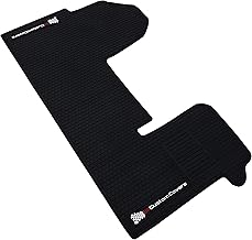 UK Custom Covers RM526AD24 Front Cab Heavy Duty Custom Rubber Floor Mats Black - To Fit Nissan Interstar Tekna+ 2021 Onwards