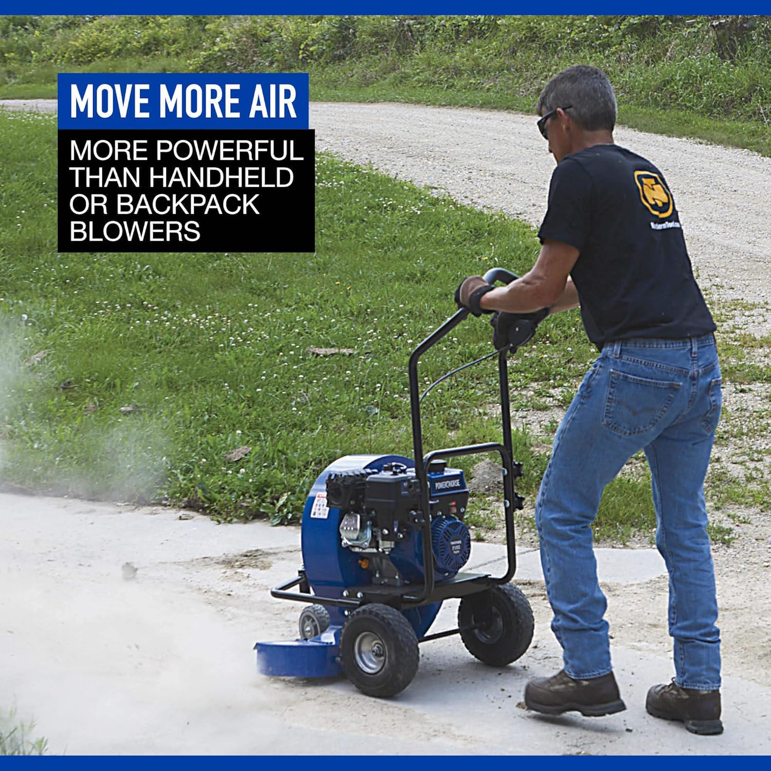 Powerhorse Walk-Behind Gas-Powered Jet Blower, 7 HP, 212cc, Model# 205705001001