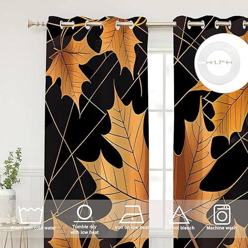 Miniatura 578 de Cenefas de cocina modernas con patrón de cobre marrón dorado para ventanas, cenefas opacas abstractas de marcas de arañazos y cortinas opacas