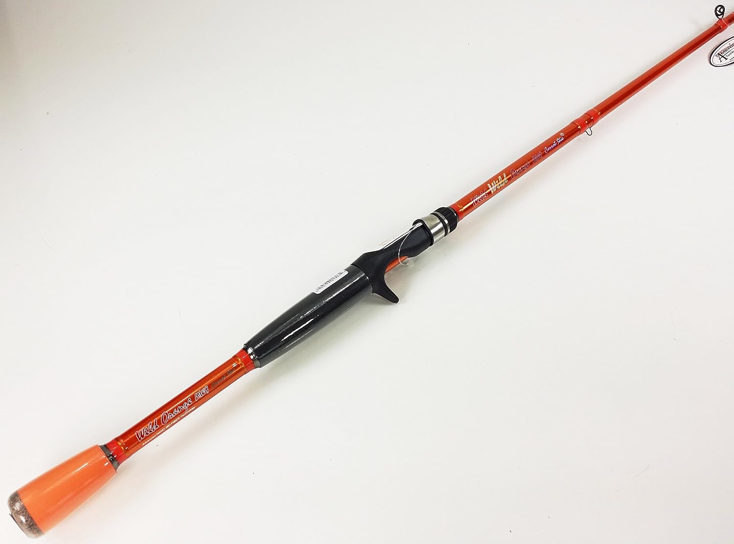 Carrot Stix Casting Fishing Rod Wild Wild Orange Plus with Microwave Guides