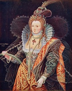 Elizabeth I 1533-1603 Queen Of England From The Painting By Zucchero At Hatfield House Poster Print (13 x 17)