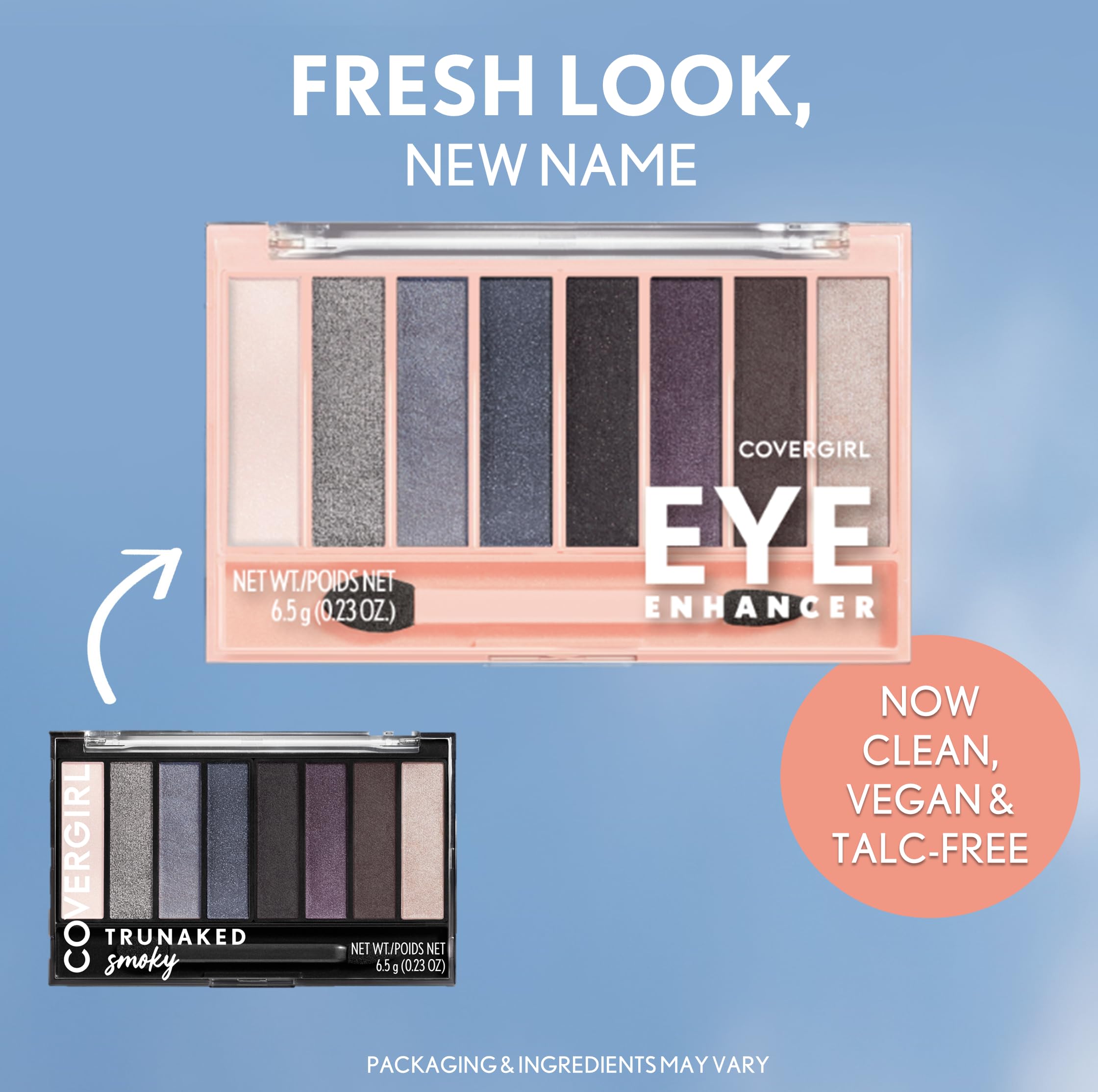 COVERGIRL TruNaked paleta cieni do powiek - Smoky