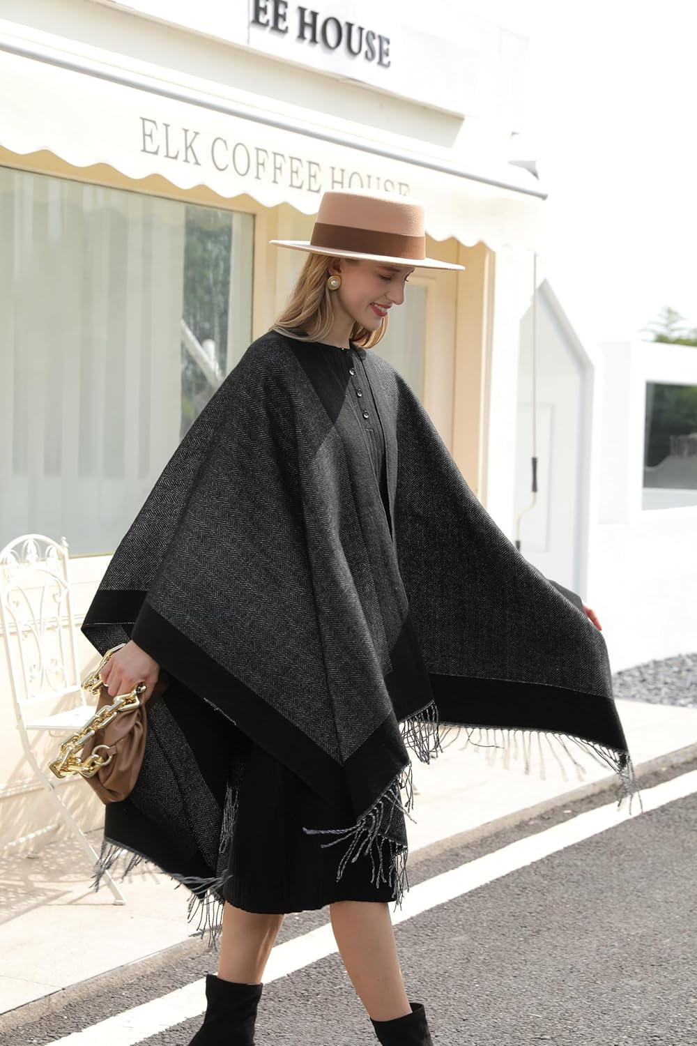 Womens Pashmina Shawls and Wraps Soft Winter Warm Oversized Blanket Scarf - Image 7