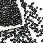 1000PCS Pearl Beads 6mm Plastic Round Beads with Hole for Jewelry Making, Red Craft Faux Pearls Bead for Decor DIY Bracelet Necklace