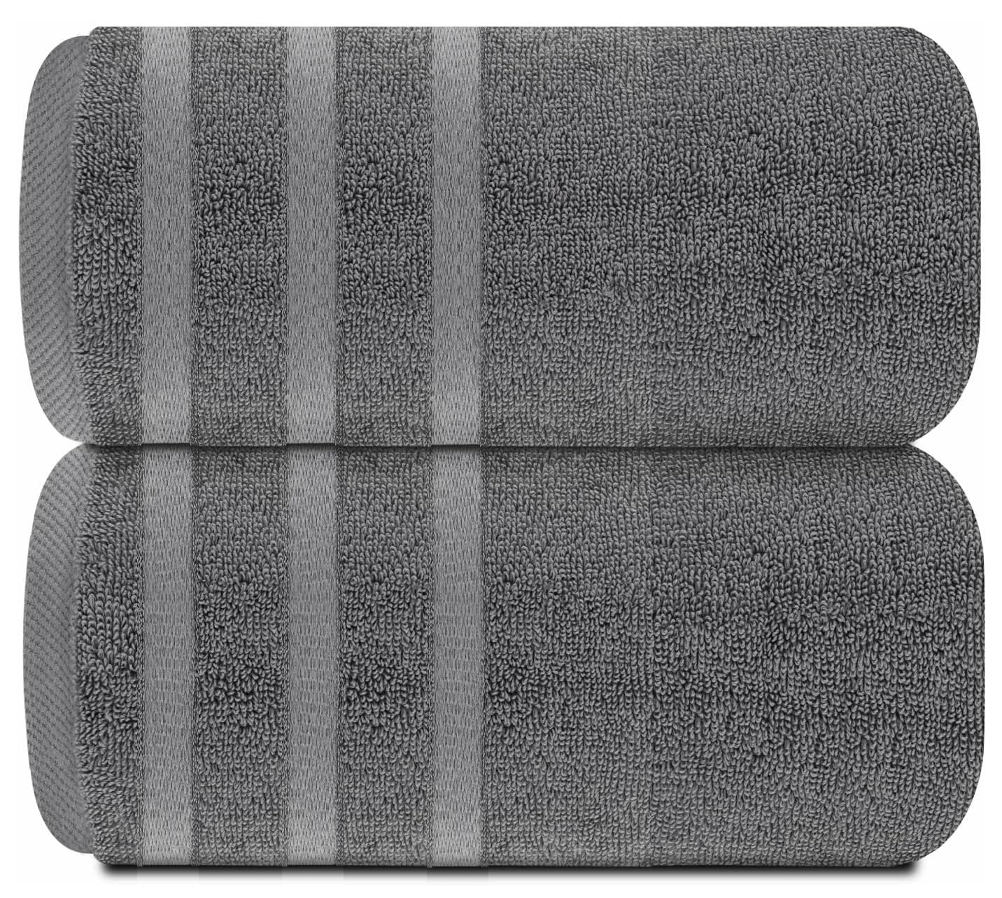 Bath Towels 2 Asciugamani Da Bagno Extra Large 100x200 Cm In Cotone Egiziano 600GSM - Lusso, Super Assorbenti, Morbidi Asciugamani 50x100 - Foto 6