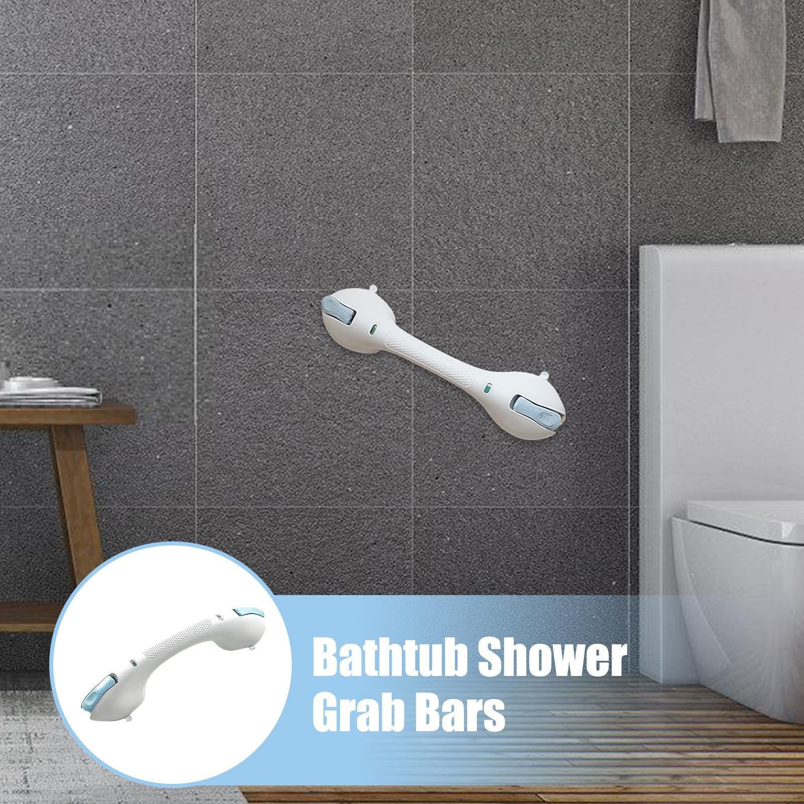 Maniglioni per vasche da Bagno e docce - Maniglia per a Antiscivolo con sa - Ausili per Il Bagno per Il Supporto della Vita Quotidiana, Assistenza ospedaliera, Riabilitazione, accessibilità