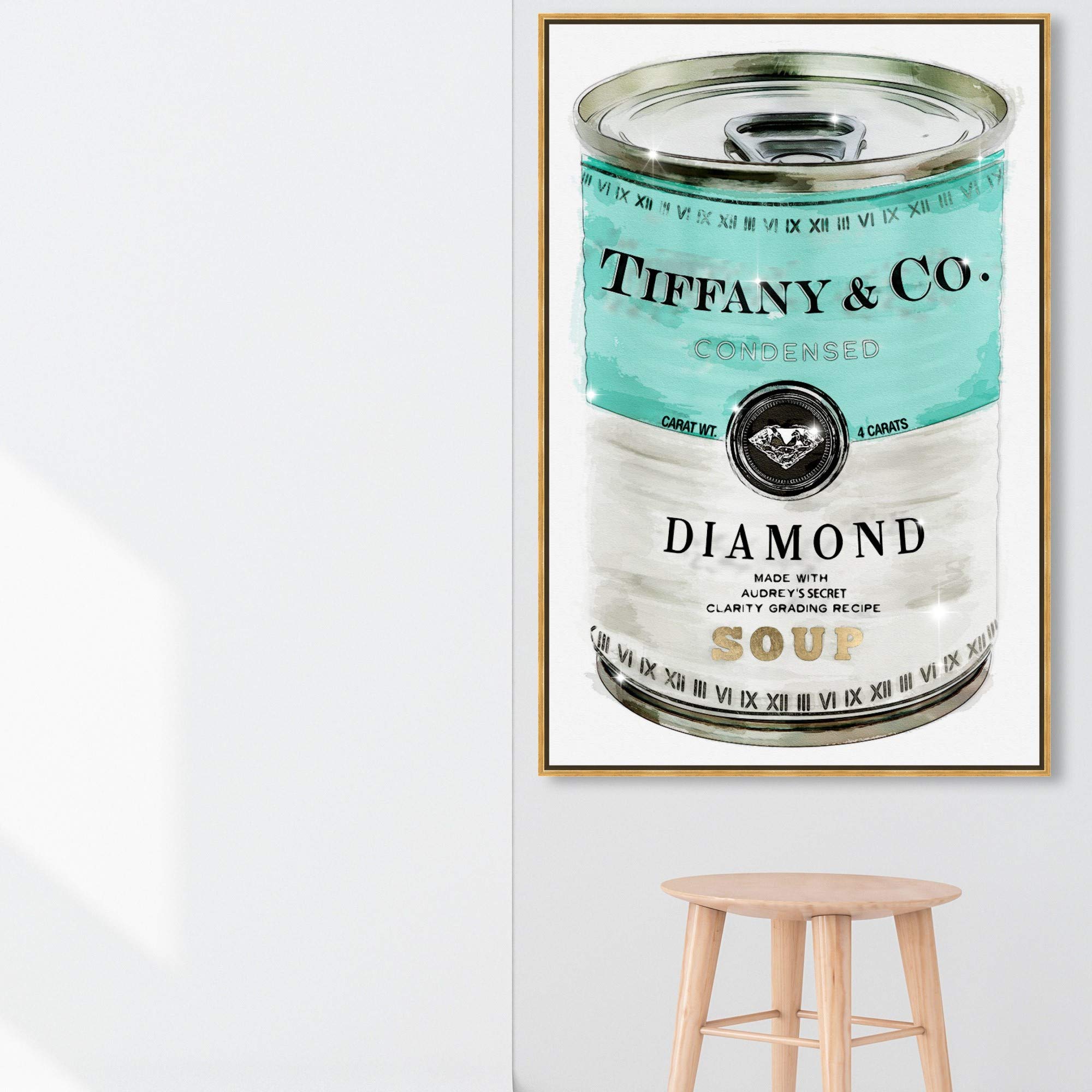 Amazon.com: The Oliver Gal Artist Co. Priceless Can' Framed