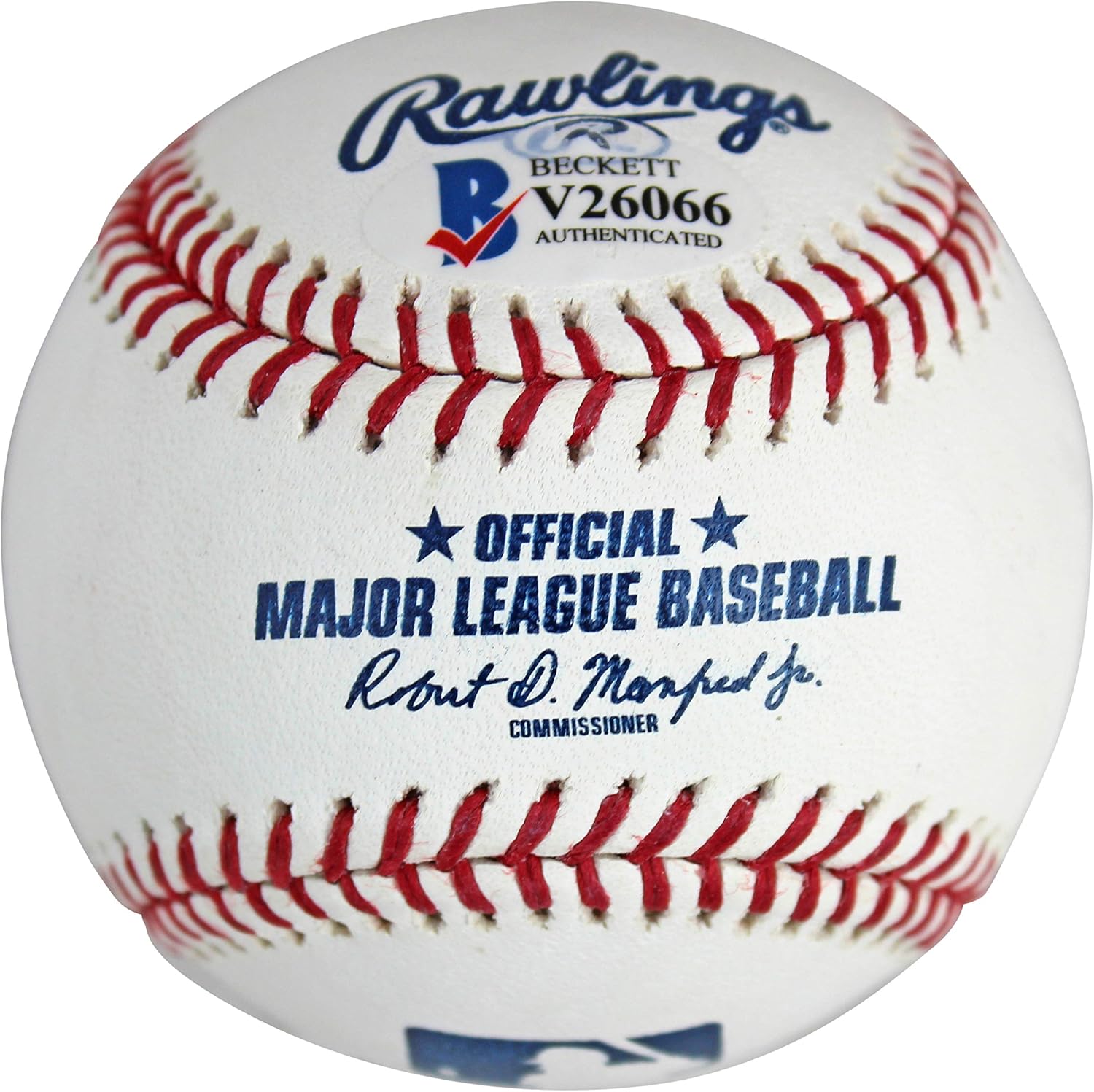 Braves Larry Wayne Chipper Jones Jr. HOF 18 Authentic Signed Oml Baseball BAS