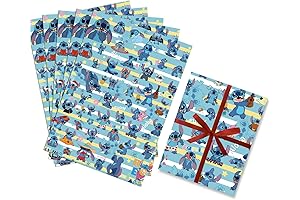 BESIBY Stitch Gift Wrapping Paper Rolls