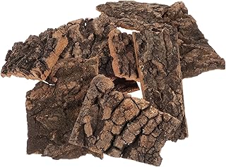 POPETPOP Cork Bark Cork Bark Reptile Bark Platform 10Pcs Reptile Tree Bark Lizard Climbing Tree Bark Reptile Basking Platform Reptile Platform Amphibia Reptisoil Reptisoil