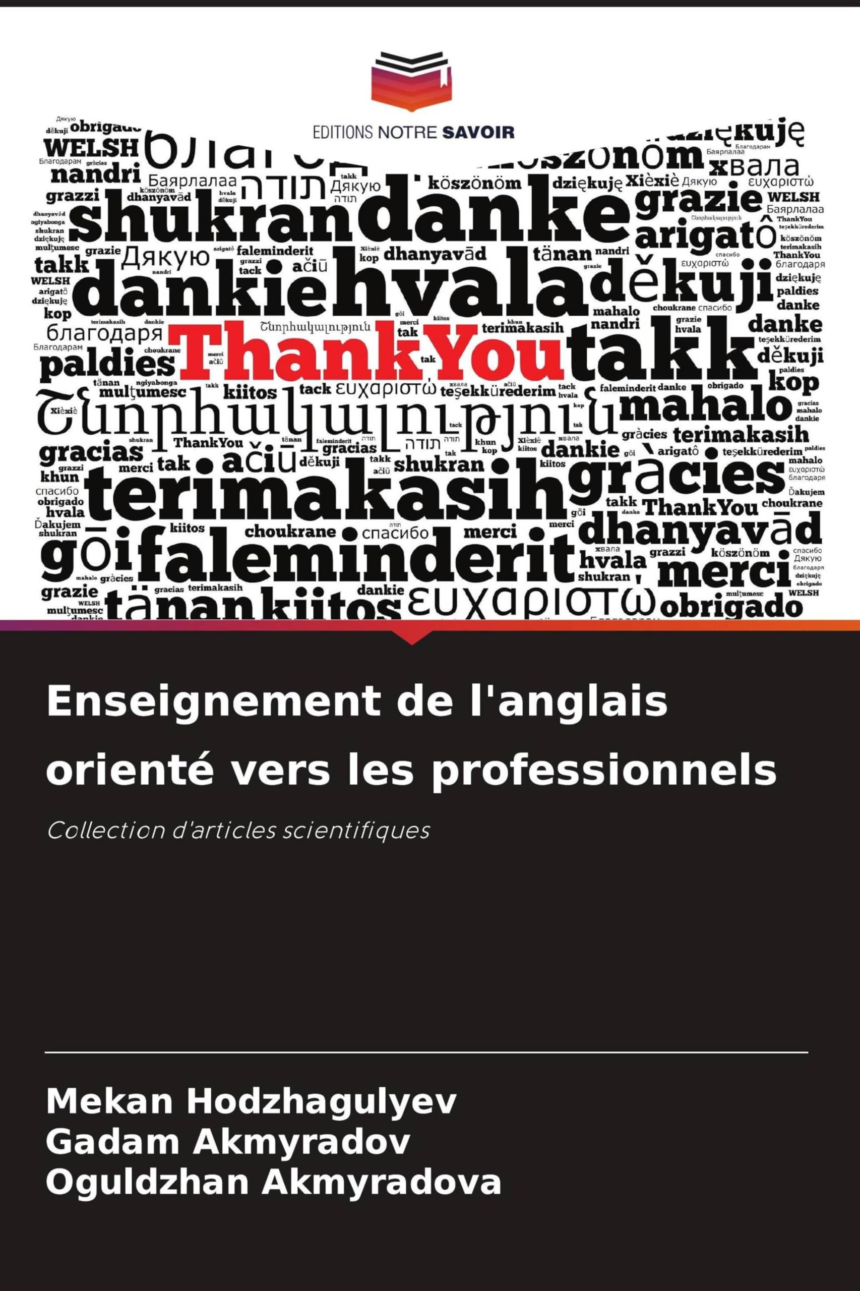 Enseignement de l'anglais orienté vers les professionnels: Collection d'articles scientifiques