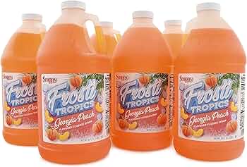 Amazon.com: Snappy Frosti Tropics Georgia Peach Slushy Mix