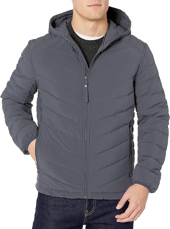 marc new york packable puffer jacket