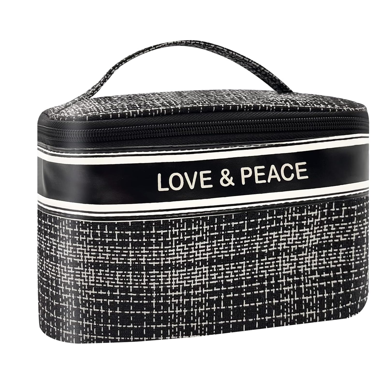 Vanity Box for Women Makeup Kit - Travel Organizer, Travel Pouch, Makeup Pouch, Pouches for Women, Toiletry Bag, Makeup Bag for Womens, Travel Kit for Girls & Womens (Black)-image-47