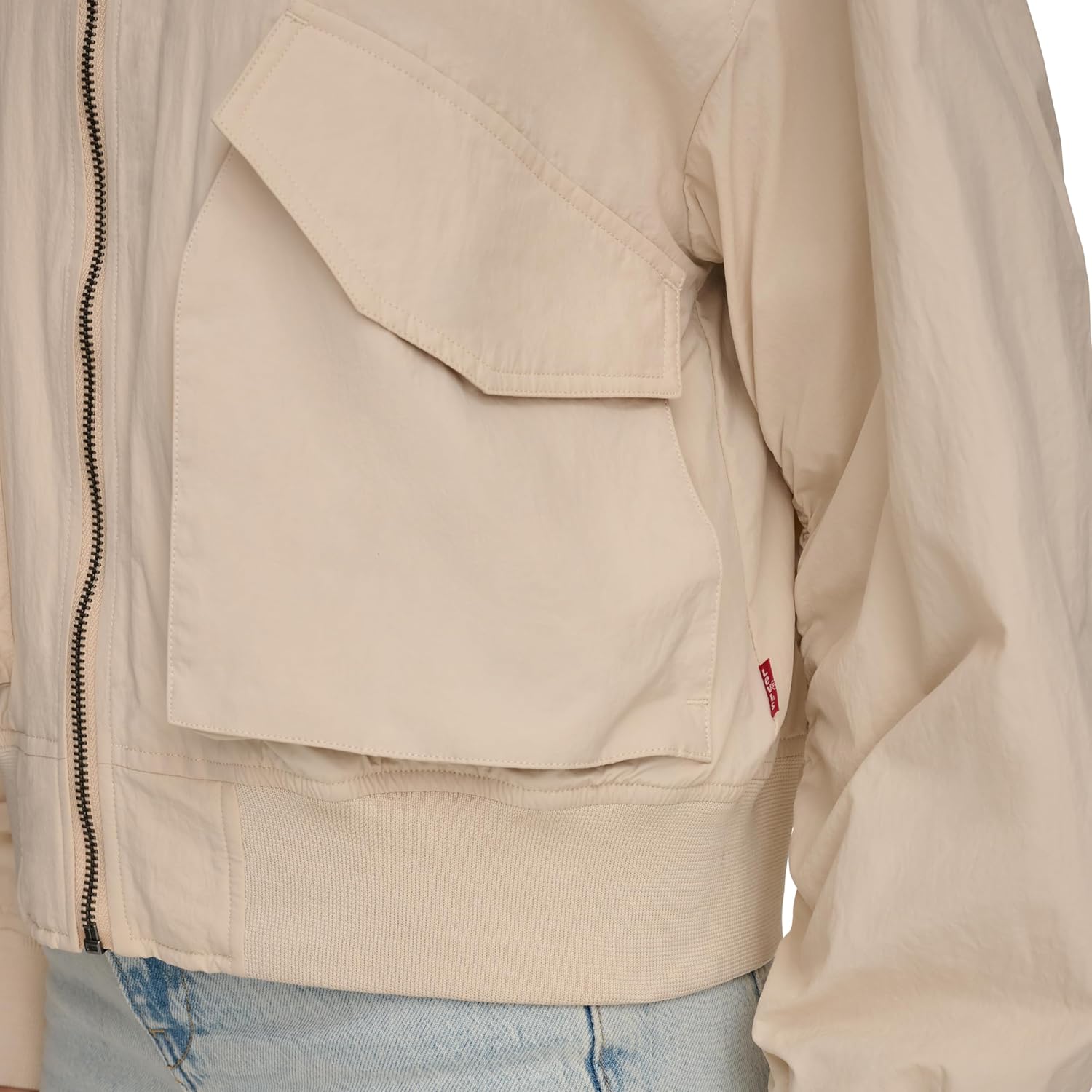 Levi's womens Lightweight Shorty Bomber Jacket - Image 7
