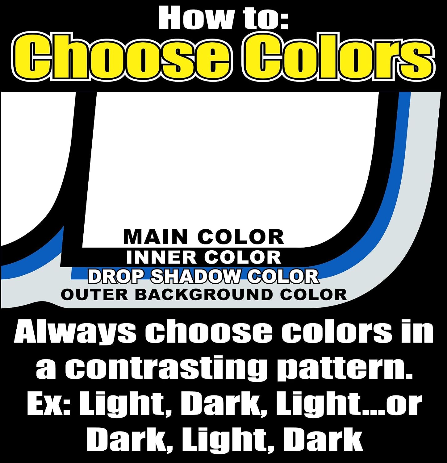 MX & ATV Number with Name Plate Decals | Set of 3 Multicolored Race Numbers | You Pick Your Number, Name, Sizes & Colors