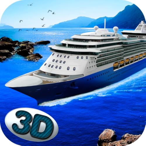 Ocean Voyage Ship Simulator 3D: Luxury Parking Cruise Ship Game | Passenger Transportation Titanic Simulator