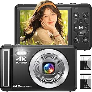 デジカメ 4K 6400万画素