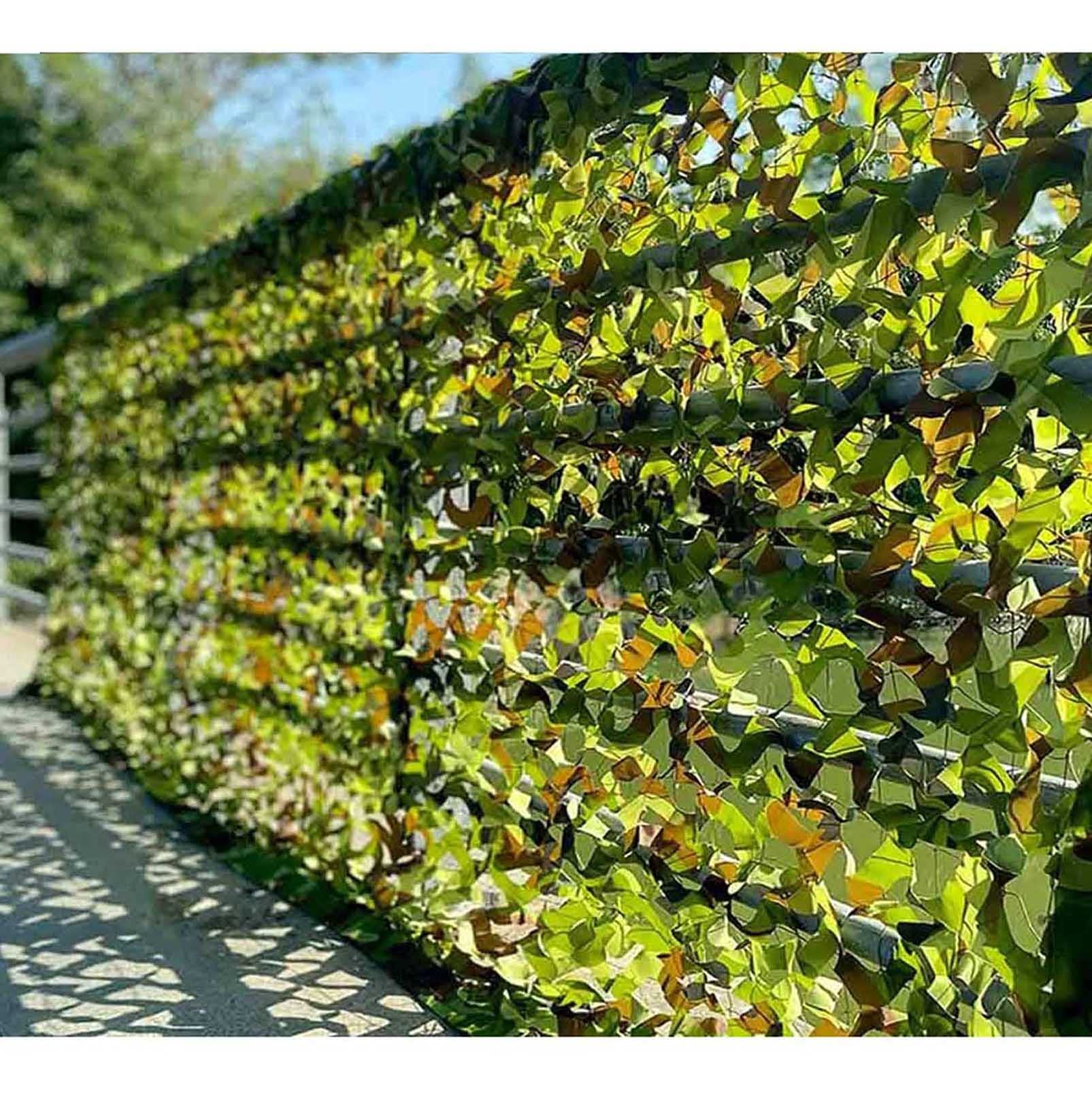Woodland - Rete per recinzione per esterni, copertura in rete verde per tiro in giardino e caccia, resistente ai raggi UV, ideale per la privacy e la sicurezza del cortile