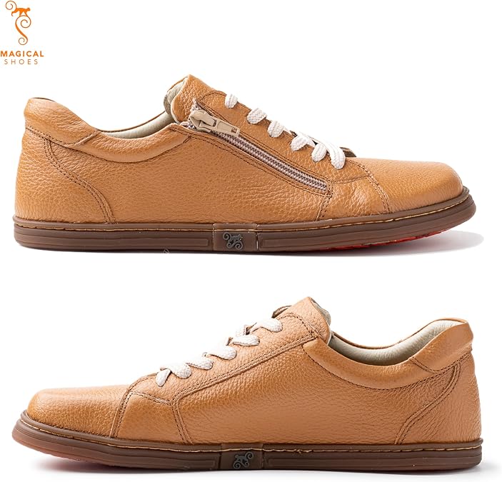 Magical Shoes Barefoot Shoes for Women & Men Minimal Shoes Breathable Low Shoes Ultralight Minimalist Shoes Lace-up Shoes Extremely Light Barefoot Shoes Echo