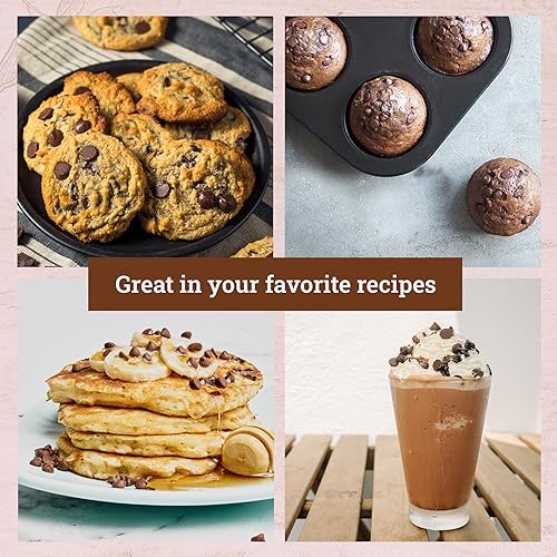 Miniatura 7 de Missy J's Chips orgánicos de algarroba de 8 onzas, 1 paquete Hecho de algarroba con azúcar de coco, vegano y sin gluten Sustituto saludable sin