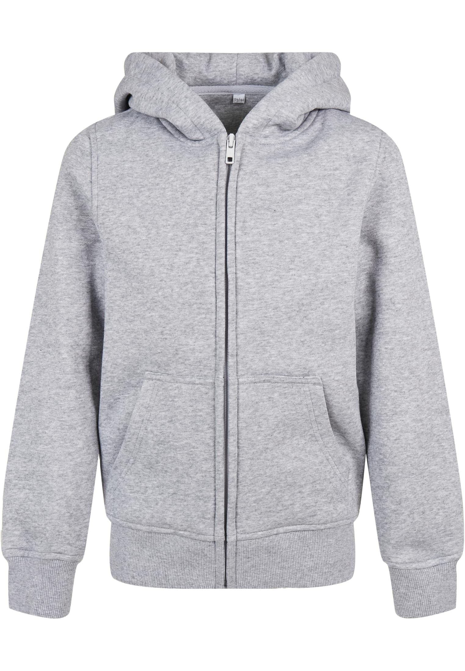 Build Your Brand Bluza z kapturem Uniseks - dzieci Organic Basic Kids Zip Hoody Bluza Z Kapturem