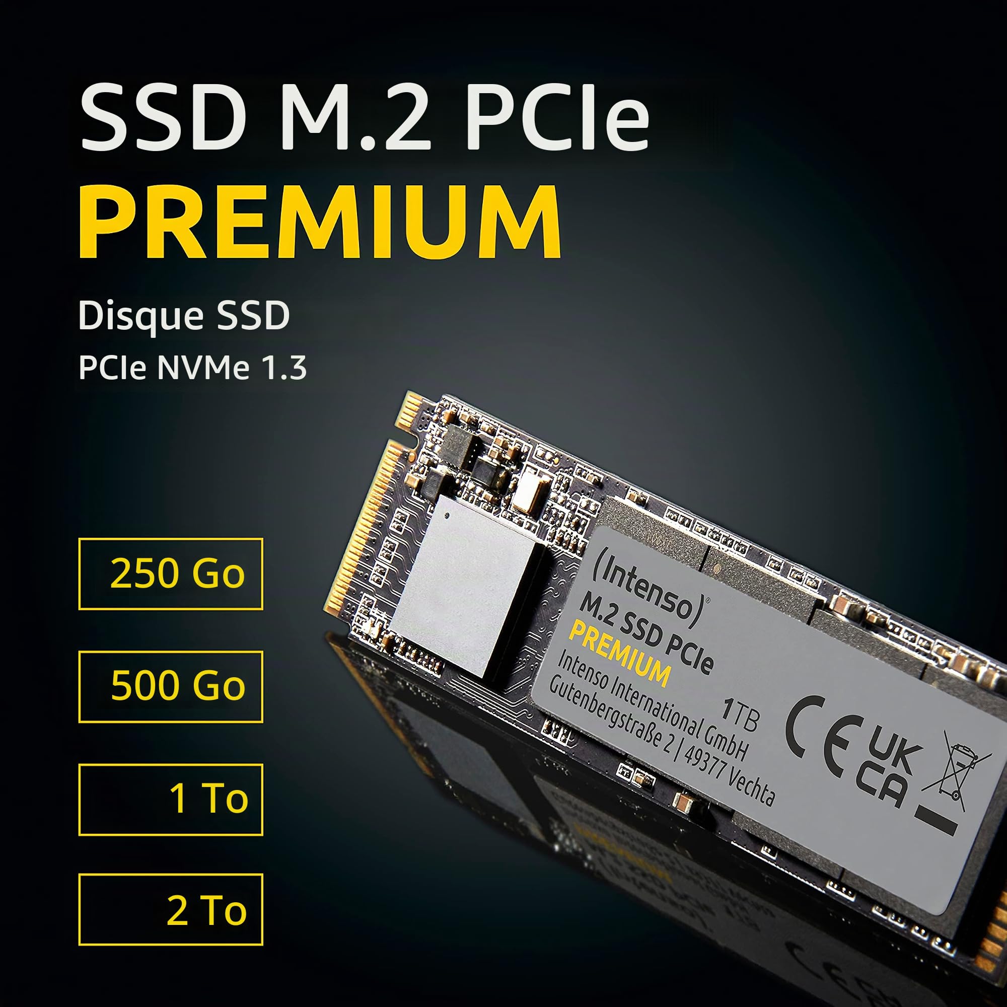 Intenso M.2 SSD Premium 2TB PCIe NVMe