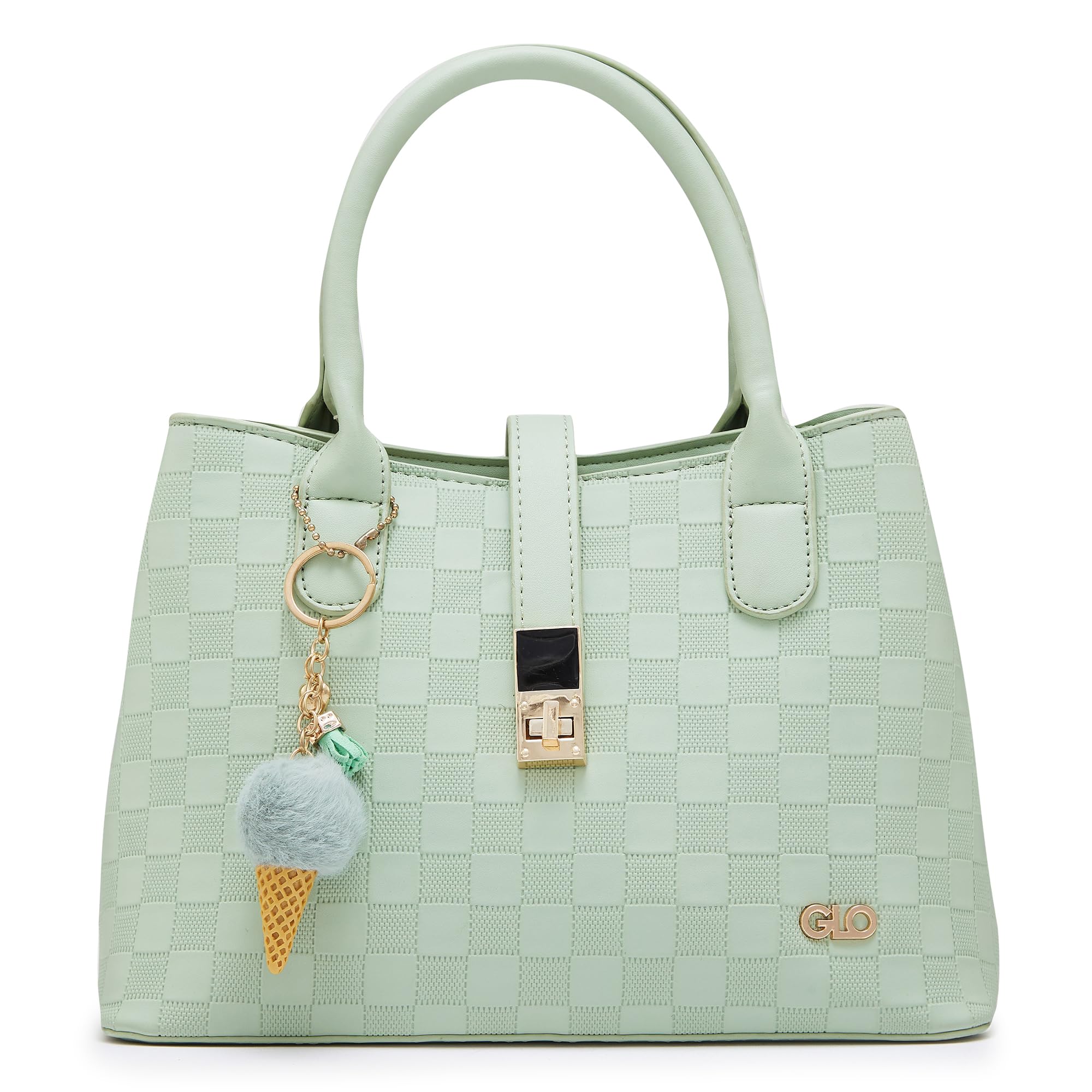 Globus Women Ivory Textured Casual Handheld Bag-3638642001 (B0CKZCZDFS) Amazon Price History, Amazon Price Tracker
