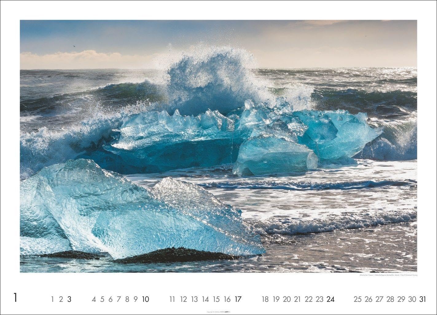 Das Meer Kalender 2027: Traumhafte Bilder vom Meer und maritime Landschaften in einem großen Wandkalender fürs Urlaubsfeeling zu Hause. Format 68 x 49 cm