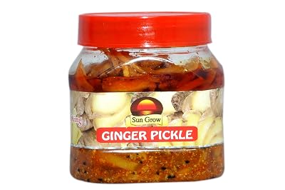 Sun Grow OrganicHomemade Ginger Pickle Achaar 500Gm