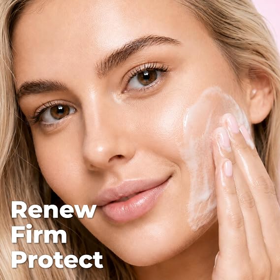 LIVAURA Retinol Cream Cleanser for Women - Gentle Anti-Aging Face Wash. | Hydrating cream cleanser that gently washes away dirt and makeup from dry, oily or sensitive skin - daily anti-aging wash