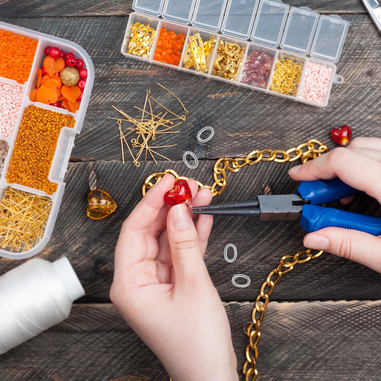 Baluue 2 Cierres Ovalados de Resorte de Metal 925 para Joyería, Conectores de Dijes para Pulseras y Collares, Cierres de Seguridad Mecanismo Estable, Accesorios DIY para Fabricación