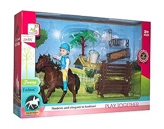 لعبة مجموعة الحصان للاطفال من بلاي توجيذر 319a