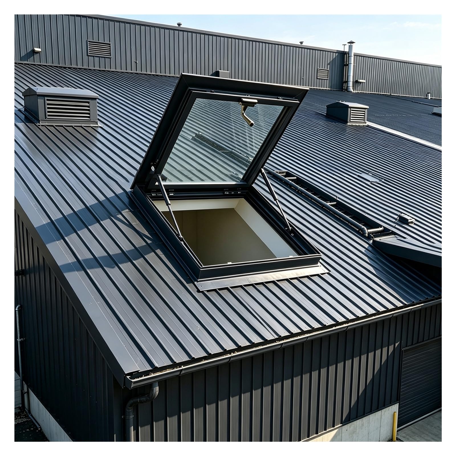 Ventana de Acceso al Techo de Vidrio para Reformas de Techo y Áticos