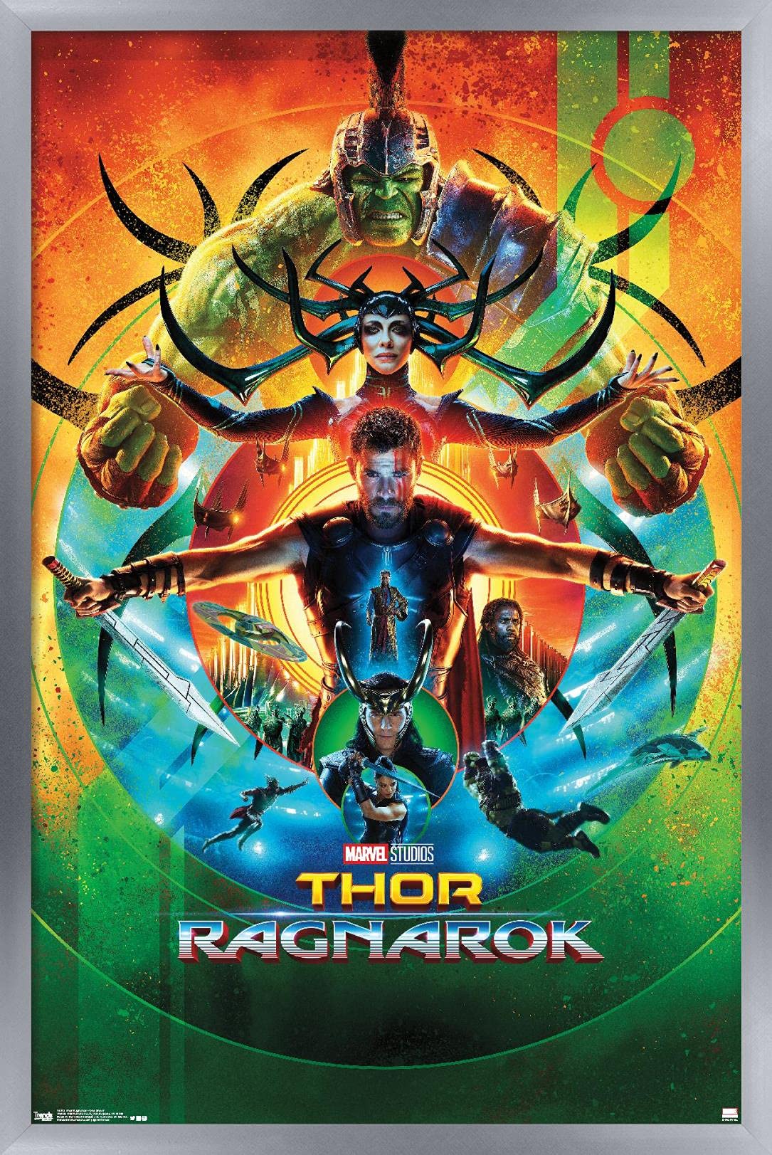 Amazon.com: Marvel Thor: Ragnarok - One Sheet Wall Poster, 22.4L