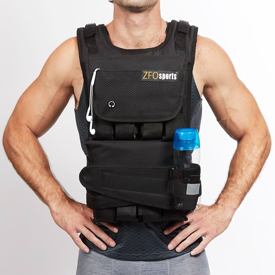 ZFOsports 40LBs Adjustable Weighted Vest, Weight Vests