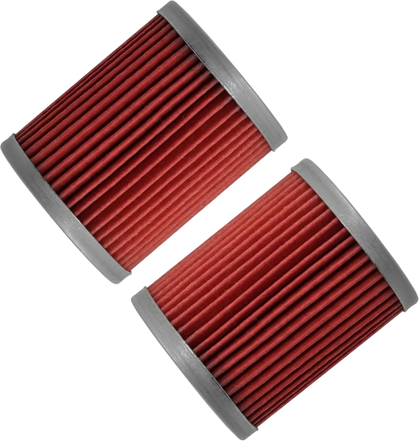 Caltric Oil Filter Compatible with Suzuki Lt160 Lt160E Quadrunner 160E 1989 1990 1991 1992 2-Pack