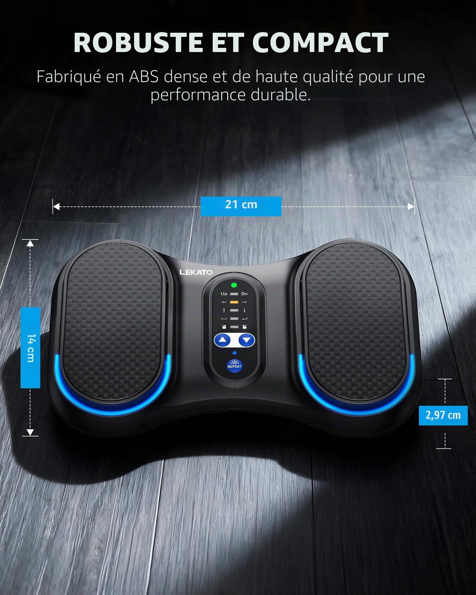 LEKATO Pédale de tournage de page Bluetooth sans fil rechargeable pour téléphone, tablette, pédale portable, compatible avec Android et iOS