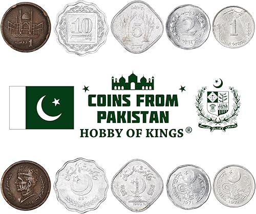 Miniatura 82 de Turquía 5 Monedas Mixtas 1 Kurus a 50 Lira Moneda turca desde 1957