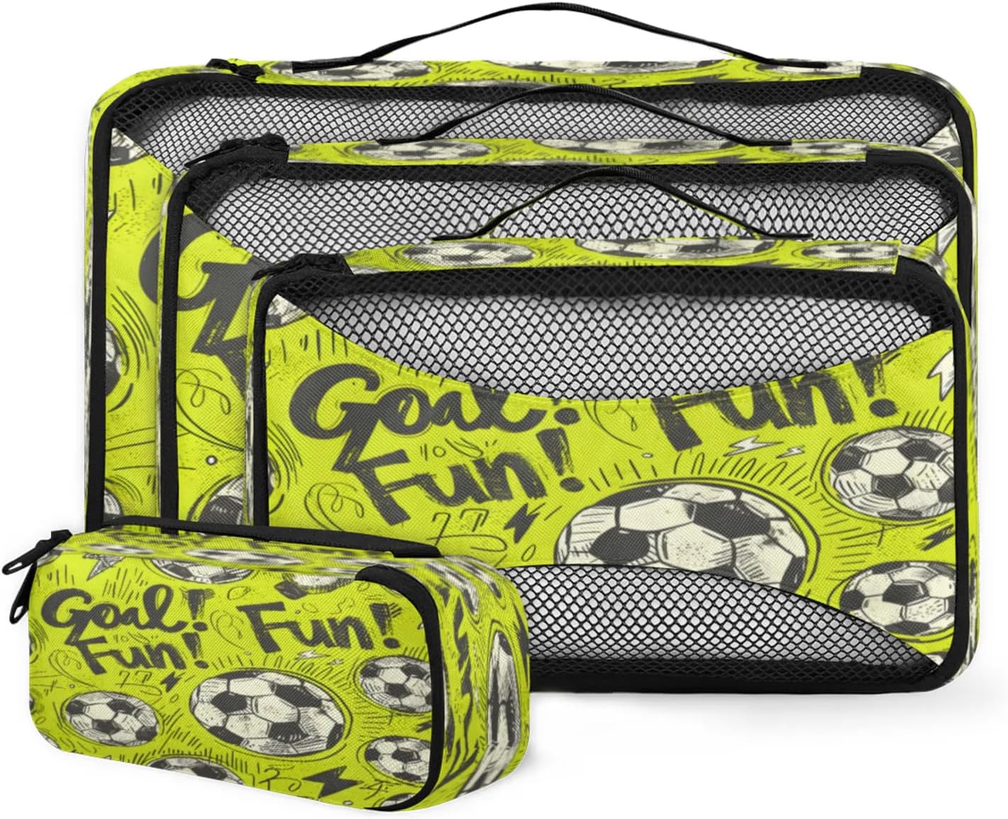 Packing Cubes for Travel, Horoscopes Circle Signs Travel Luggage Packing Organizers for Women Men, Large Custom Toiletries Bag for Cosmetics Toiletries, Zodiac Wheel