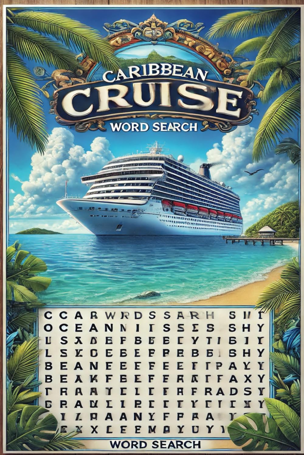 Caribbean Cruise Word Search: Start Your Journey Today. A Tropical Adventure In Every Word.