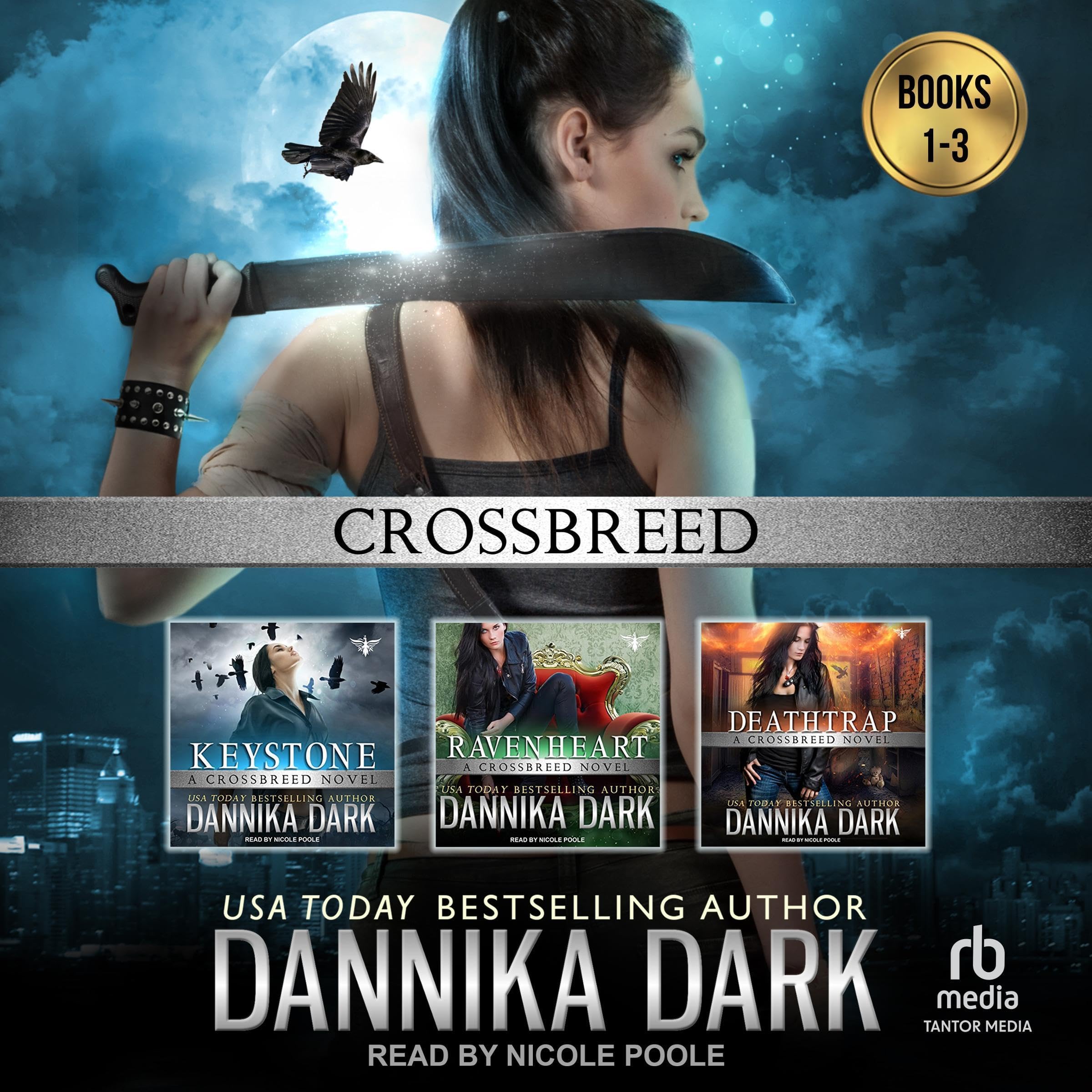 Cover art for The Crossbreed Series Boxed Set (Books 1-3)